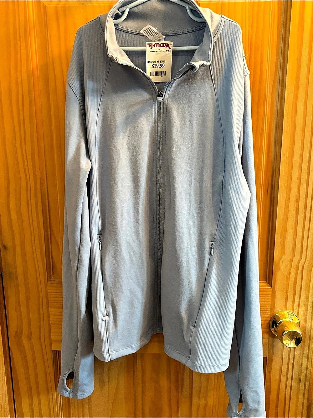 90 Degree by Reflex Lux Pro Element Jacket Zip Jacket in Blue XL NWT